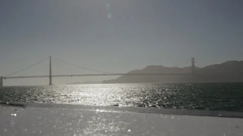 Golden Gate Bridge Slow Motion 스톡 동영상 8360423