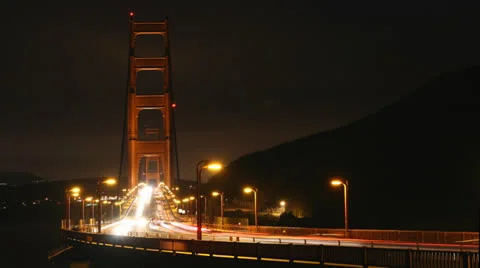 Golden Gate Bridge Time-lapse Stock Footage 23503103