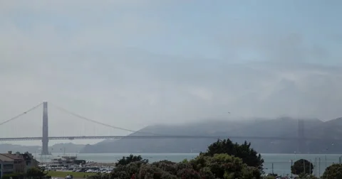 Golden Gate Bridge Time-Lapse 库存影片 41717159