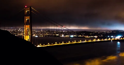 Golden Gate Bridge Time-lapse Stock Footage 47180548