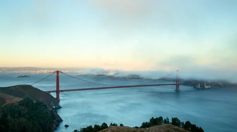 Golden Gate Bridge Time Lapse Stock-Footage 67334917