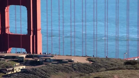 Golden Gate Bridge Time Lapse Stock Footage 80666324