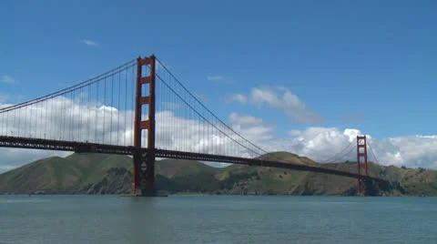 Golden Gate Bridge timelapse 07 HD Stock Footage 10761615