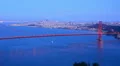 Golden Gate Bridge Timelapse 07 Sunset to Night Pan R 4k or 4k+ Resolution
