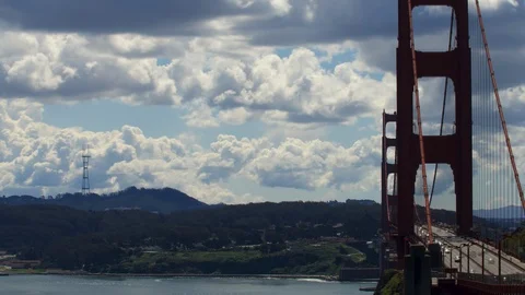 GOLDEN GATE BRIDGE TIMELAPSE CLOUDS 스톡 동영상 127146493