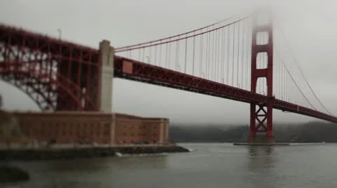Golden Gate Bridge Timelapse 库存影片 11243954