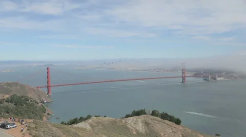 Golden Gate Bridge Timelapse Video stock 35761012