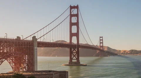 Golden Gate Bridge Timelapse Vidéo 64601242