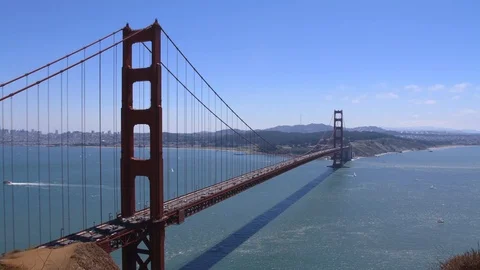 Golden Gate Bridge Timelapse Stock Footage 85709747