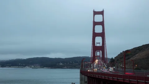 Golden Gate Bridge Timelapse Video stock 86333818