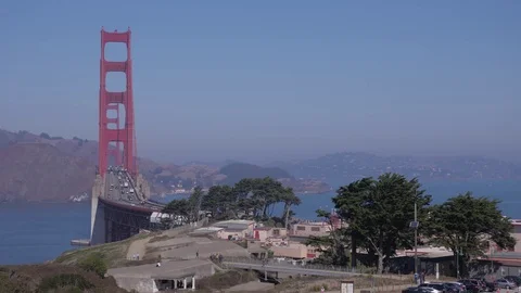 Golden Gate Bridge Timelapse Stock Footage 96705775