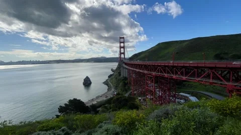 The Golden Gate Bridge Timelapse Stock Footage 320034135