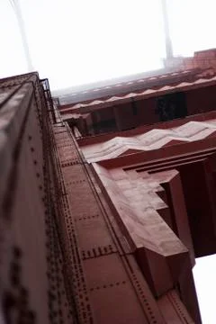 Golden Gate Bridge Tower Stock Photos