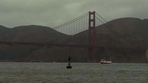 Golden Gate Ferry Vídeo Stock 40575278
