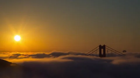 Golden Gate &amp; Fog Vidéo 33214110