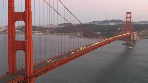 Golden Gate Stock Footage 888259