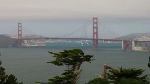 Golden Gate Stock Footage 1065125