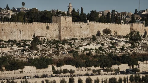 THE GOLDEN GATE JERUSALEM Stock Footage 120359646