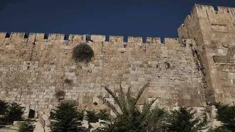 THE GOLDEN GATE JERUSALEM Stock Footage 120359685