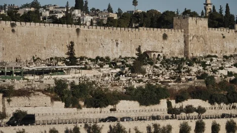 THE GOLDEN GATE JERUSALEM Stock Footage 120359696