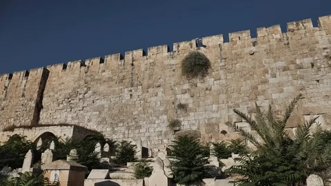THE GOLDEN GATE JERUSALEM Stock Footage 120359748