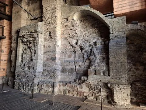 Golden Gate - main gate in fortifications of Kyiv, capital of Kievan Rus,Ukraine Stock-Fotos