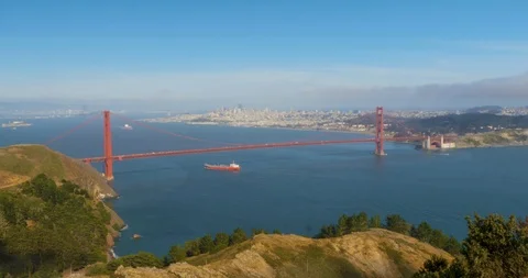 Golden Gate Mediun side 스톡 동영상 92690028
