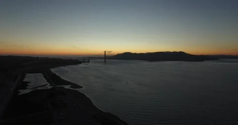 Golden Gate Pullback Stock Footage 63640614