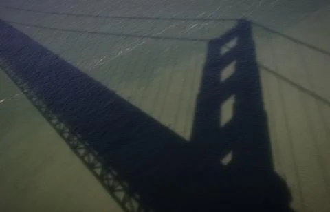 Golden Gate Shadow Stock Photos