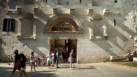 Golden Gate in Split Stock Footage 201885227