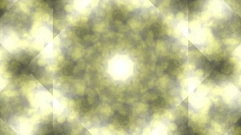 Golden geometric mandala seamless pattern, dreamy abstract background art 库存影片 336508110