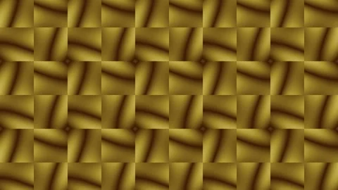 Golden Geometric Pattern: Abstract design with repeating squares and gradient Vidéo 311094424