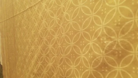 Golden Geometric Pattern Motion Background Stock Footage 316031251