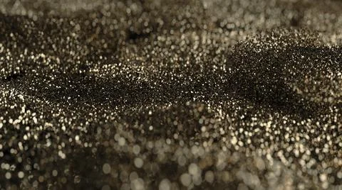 Golden Glitter Background Stock Illustration