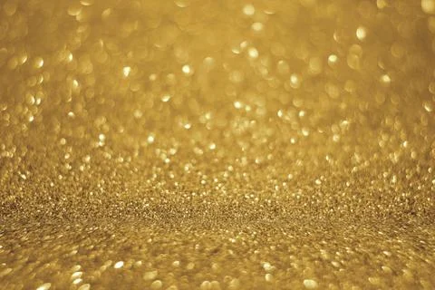 Golden Glitter Background Foto stock
