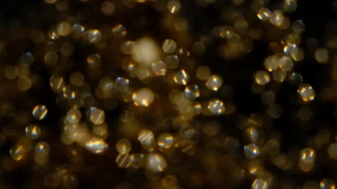Golden glitter background in slow motion. Stock Footage 239416077