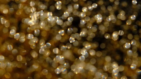 Golden glitter background in slow motion Stock Footage 239416233