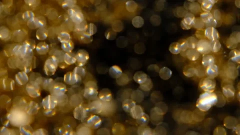 Golden glitter background in slow motion Stock Footage 239416245