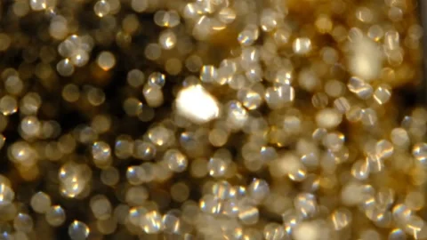 Golden glitter background in slow motion Stock Footage 239416248