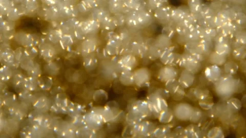 Golden glitter background in slow motion. Stock Footage 239416404