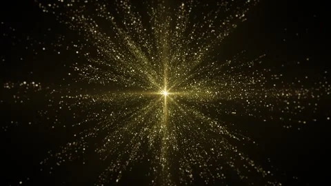 Golden Glitter Explosion Background Stock-Footage 333565439