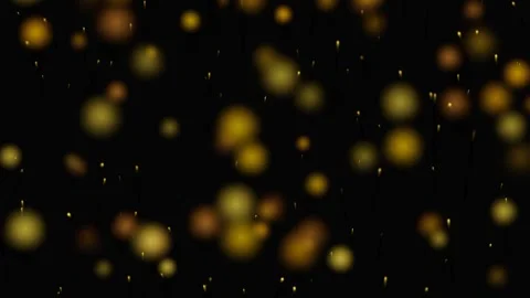 Golden glitter particles floating motion background festive abstract sparkl.. Stock-Footage 341679440