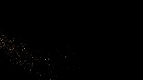 Golden Glitter shimmer Light Tail sparkles magic trail, sparkles sparks Stock Footage 333892955