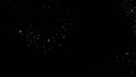 Golden Glitter shimmer Light Tail shine sparkles magic trail, bright sparkles sp Stock Footage 341898544