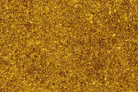 Golden Glitter Texture Stock Photos