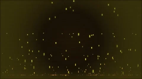 Golden Glittering Sparks Falling Down on Dark Background, Abstract Festive .. Stock Footage 346661821