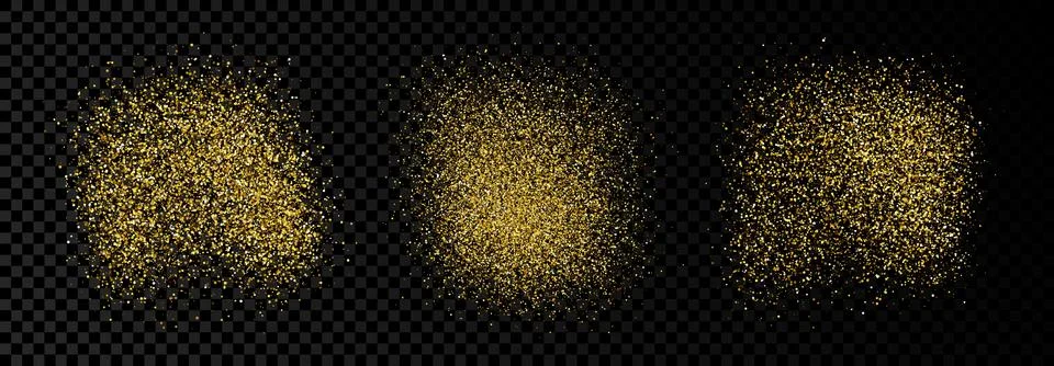 Golden glittering vector backdrop Stock-Illustration
