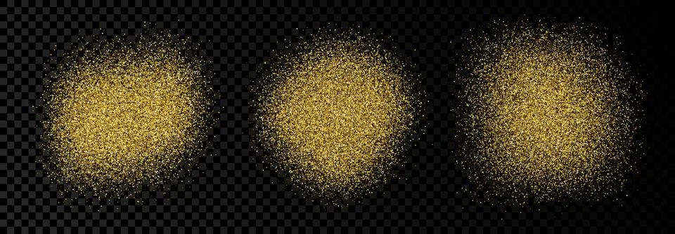 Golden glittering vector backdrop Stock Illustration