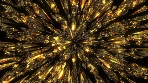 Golden Glitters background 스톡 동영상 102444174