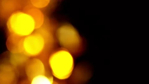 Golden Glitters Background in Super Slow Motion Stock Footage 292818300